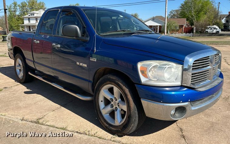 image for item LR9660 2008 Dodge Ram 1500  Quad Cab pickup truck