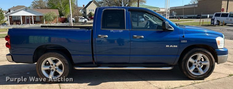 image for item LR9660 2008 Dodge Ram 1500  Quad Cab pickup truck