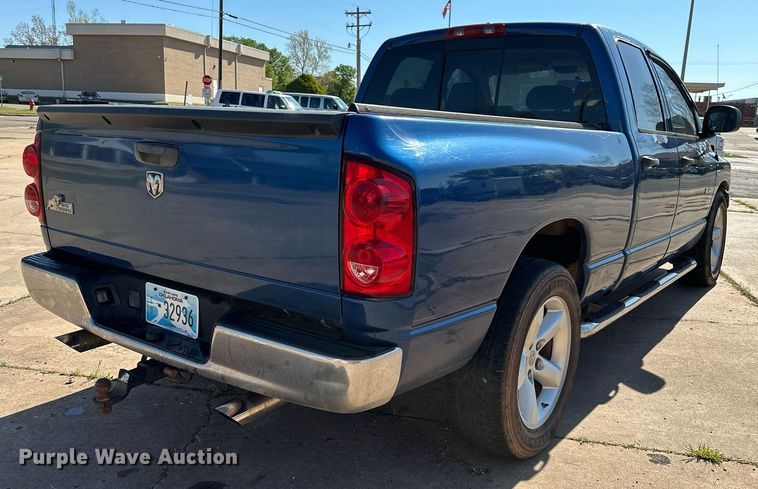 image for item LR9660 2008 Dodge Ram 1500  Quad Cab pickup truck