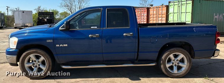 image for item LR9660 2008 Dodge Ram 1500  Quad Cab pickup truck