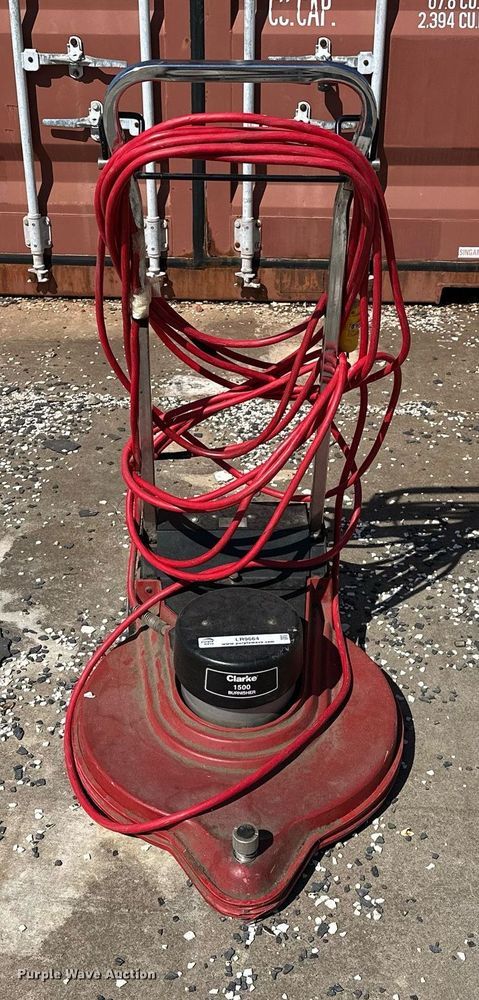 image for item LR9664 Clark 1500 PV  floor buffer