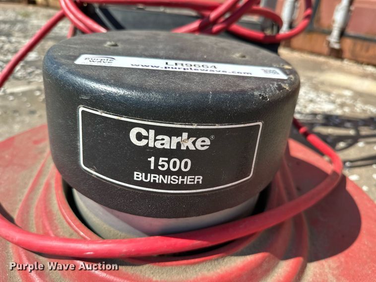 image for item LR9664 Clark 1500 PV  floor buffer