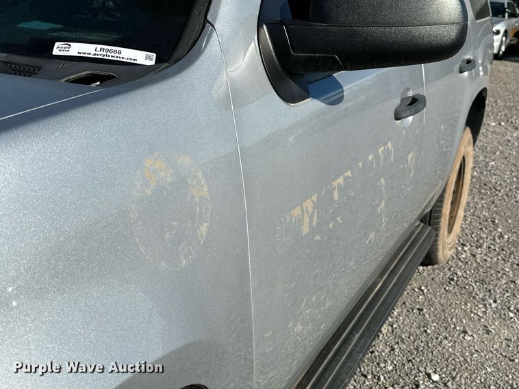 image for item LR9668 2014 Chevrolet Tahoe Police  SUV