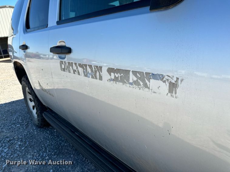 image for item LR9676 2014 Chevrolet Tahoe Police  SUV