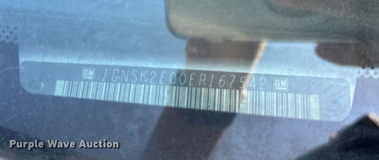 image for item LR9676 2014 Chevrolet Tahoe Police  SUV