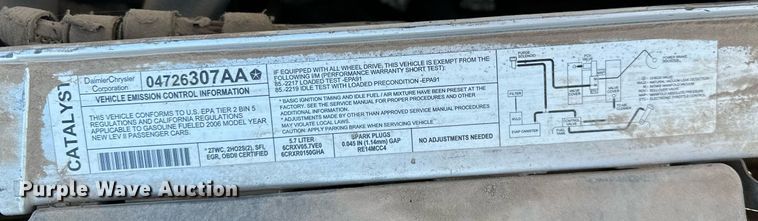 image for item LR9677 2006 Dodge Magnum