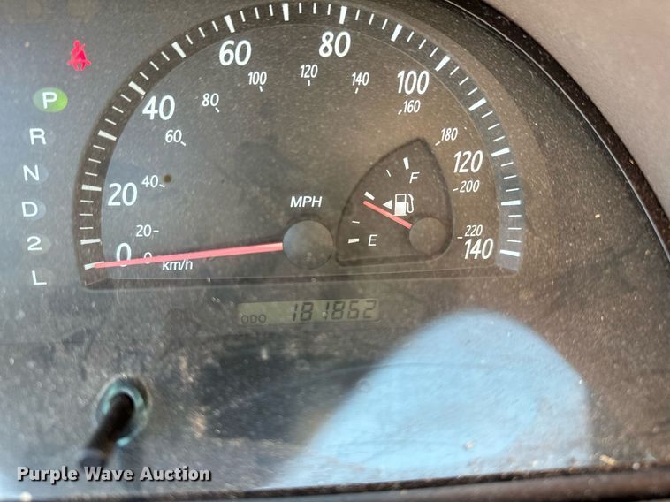 image for item LR9683 2002 Toyota Camry LXS