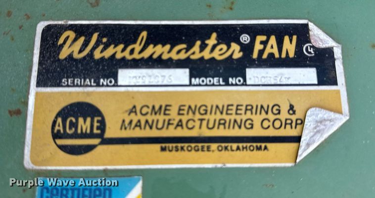 image for item LR9708 Windmaster  fan