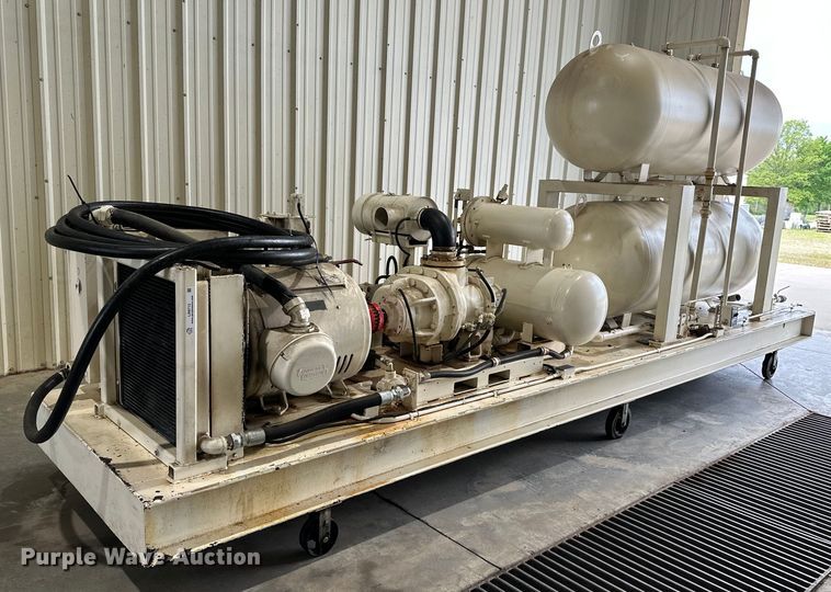 image for item LR9713 Shop built  air compressor