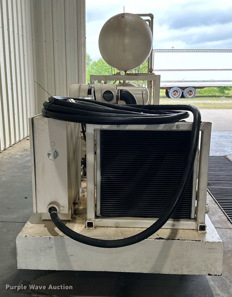 image for item LR9713 Shop built  air compressor