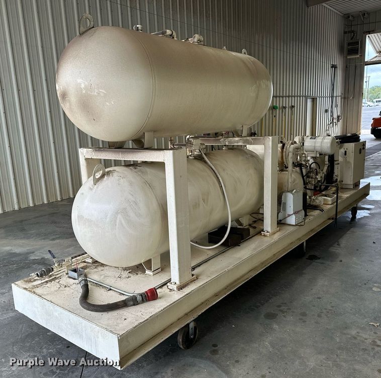 image for item LR9713 Shop built  air compressor