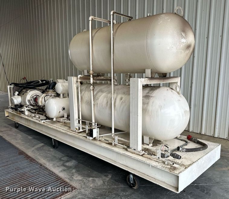 image for item LR9713 Shop built  air compressor