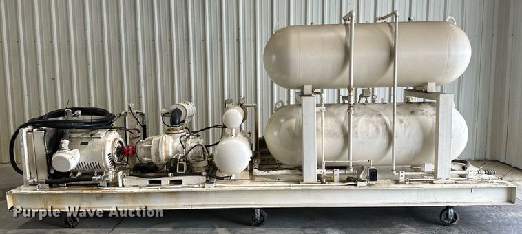 image for item LR9713 Shop built  air compressor