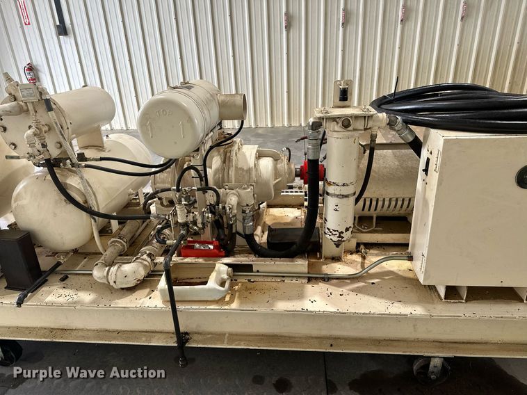 image for item LR9713 Shop built  air compressor