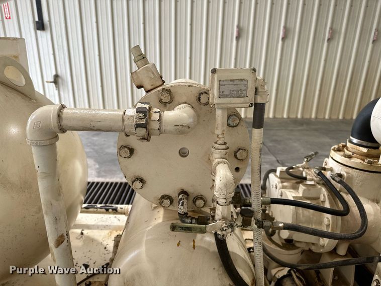 image for item LR9713 Shop built  air compressor