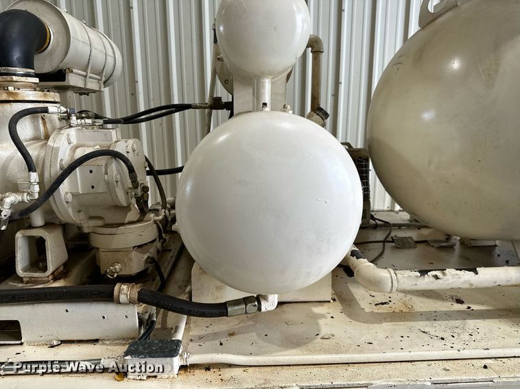 image for item LR9713 Shop built  air compressor