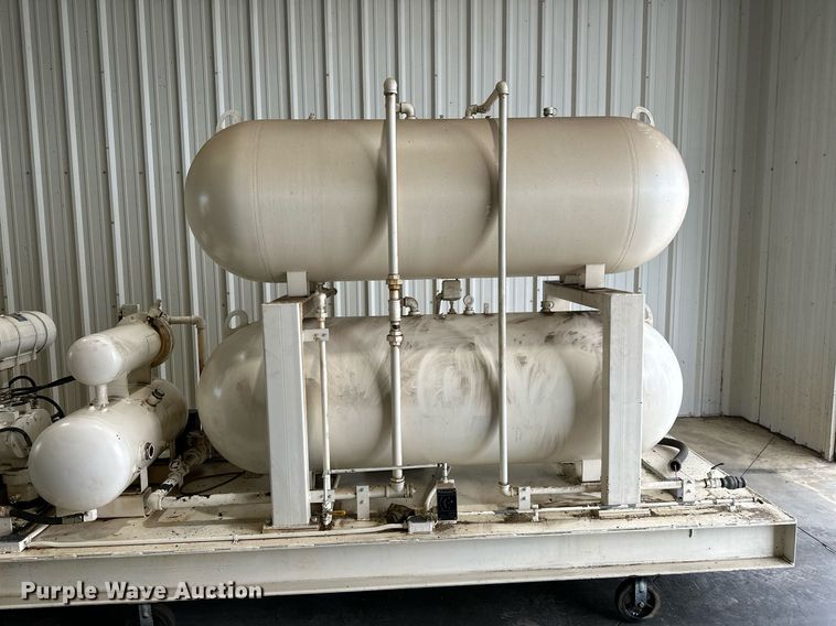 image for item LR9713 Shop built  air compressor