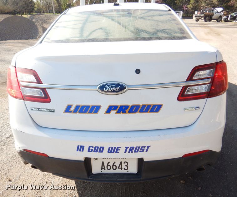 image for item LT9610 2015 Ford Taurus Police Interceptor