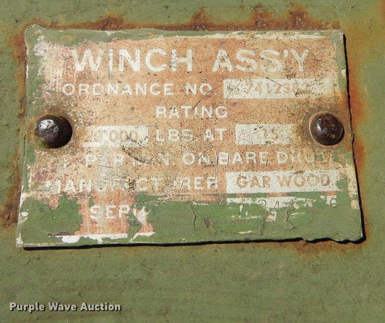 image for item LT9619 1967 Kaiser M5142  dump truck