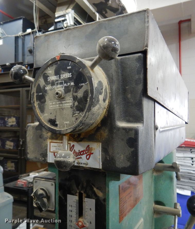 image for item LT9622 Grizzly  drill press