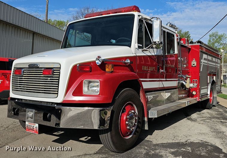 image for item MB9970 1998 Freightliner FL80  pumper fire truck