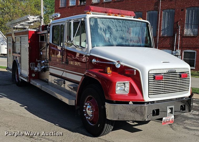 image for item MB9970 1998 Freightliner FL80  pumper fire truck