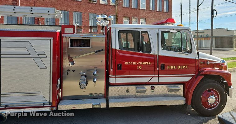 image for item MB9970 1998 Freightliner FL80  pumper fire truck
