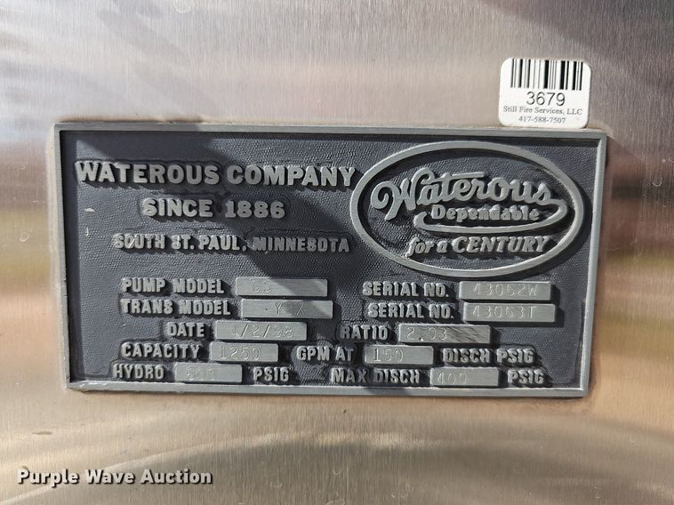 image for item MB9970 1998 Freightliner FL80  pumper fire truck