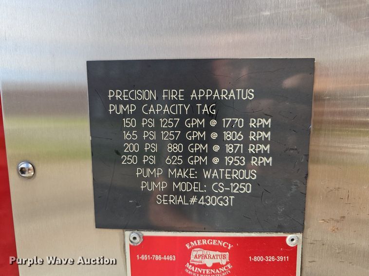 image for item MB9970 1998 Freightliner FL80  pumper fire truck