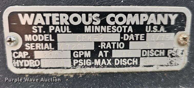 image for item MB9989 1975 Dodge  pumper fire truck