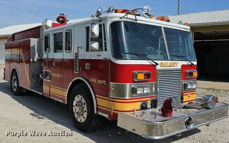 image for item MB9990 1989 Pierce  pumper fire truck