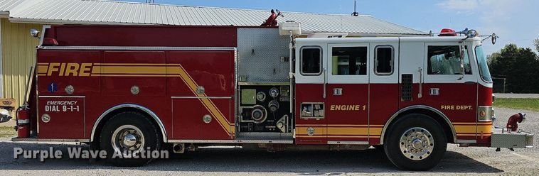 image for item MB9990 1989 Pierce  pumper fire truck