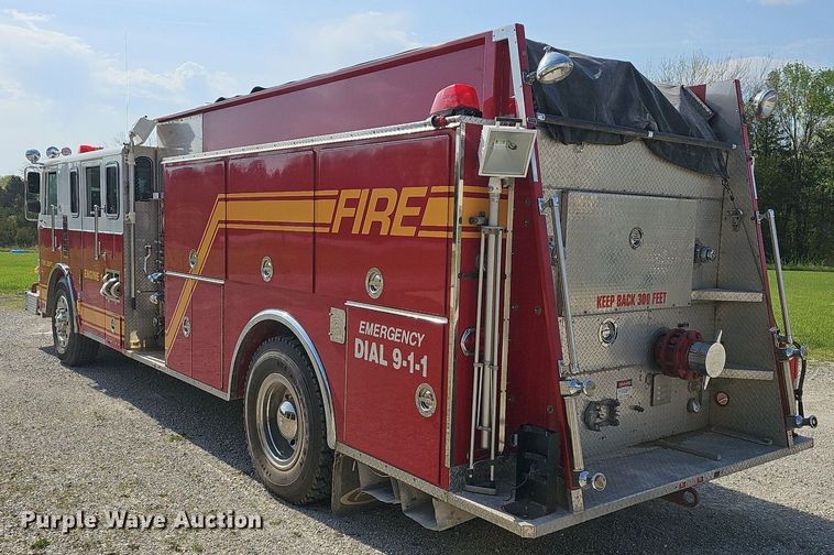 image for item MB9990 1989 Pierce  pumper fire truck