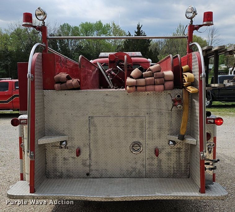 image for item MB9992 1973 Mack  pumper fire truck