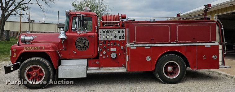 image for item MB9992 1973 Mack  pumper fire truck