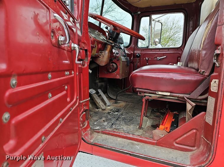 image for item MB9992 1973 Mack  pumper fire truck