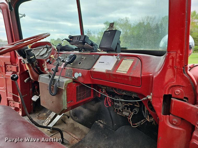 image for item MB9992 1973 Mack  pumper fire truck