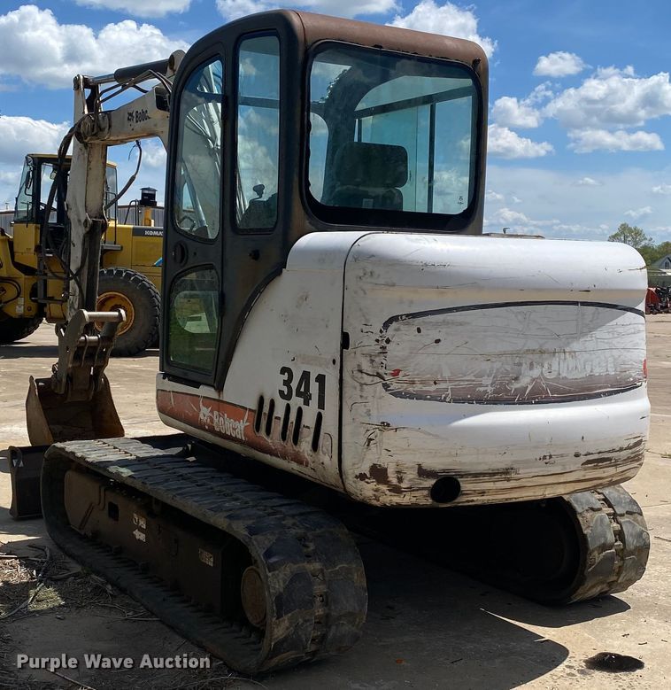 image for item MG9794 2006 Bobcat 341G  mini excavator