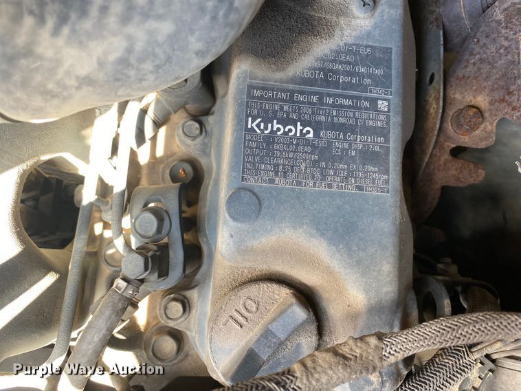 image for item MG9794 2006 Bobcat 341G  mini excavator