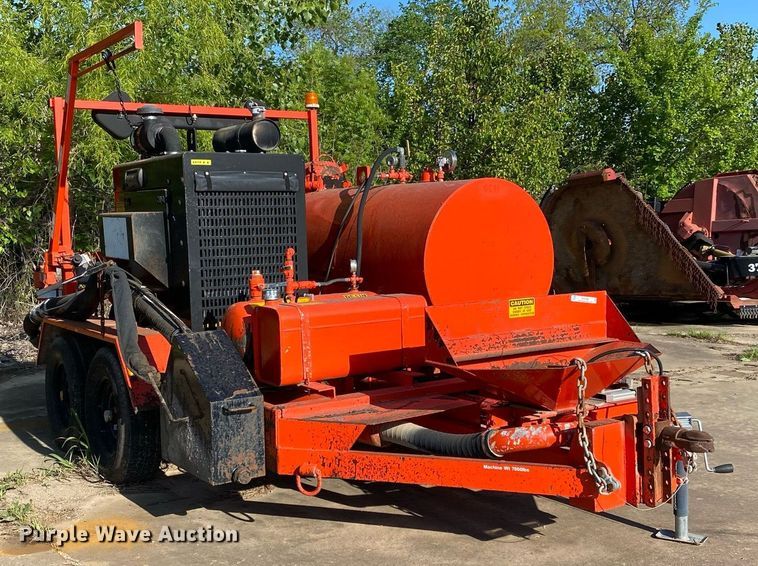 image for item MG9799 2009 Duraco DuraPatcher 125DJT  spray injection pothole patcher