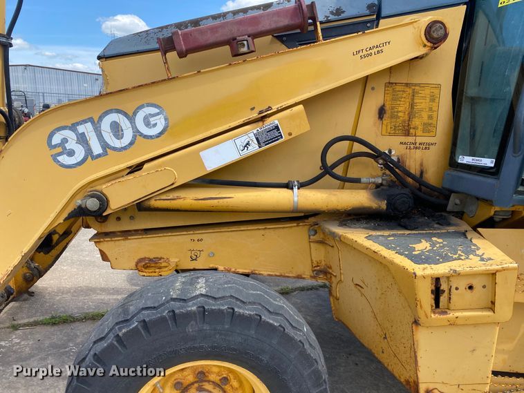 image for item MG9800 2003 John Deere 310G  backhoe