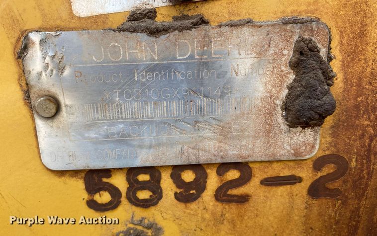 image for item MG9800 2003 John Deere 310G  backhoe