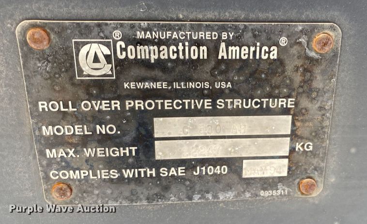 image for item MG9801 2004 Hypac C530AH  pneumatic roller