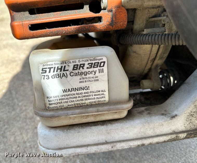 image for item MG9819 (2) leaf blowers