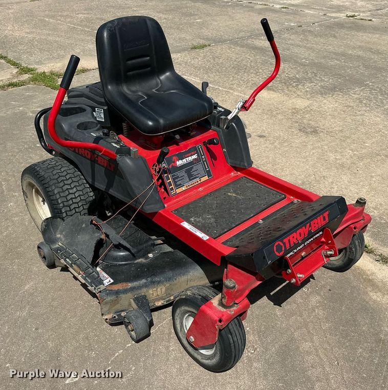 image for item MG9826 Troy-Bilt Mustang RZT  ZTR lawn mower