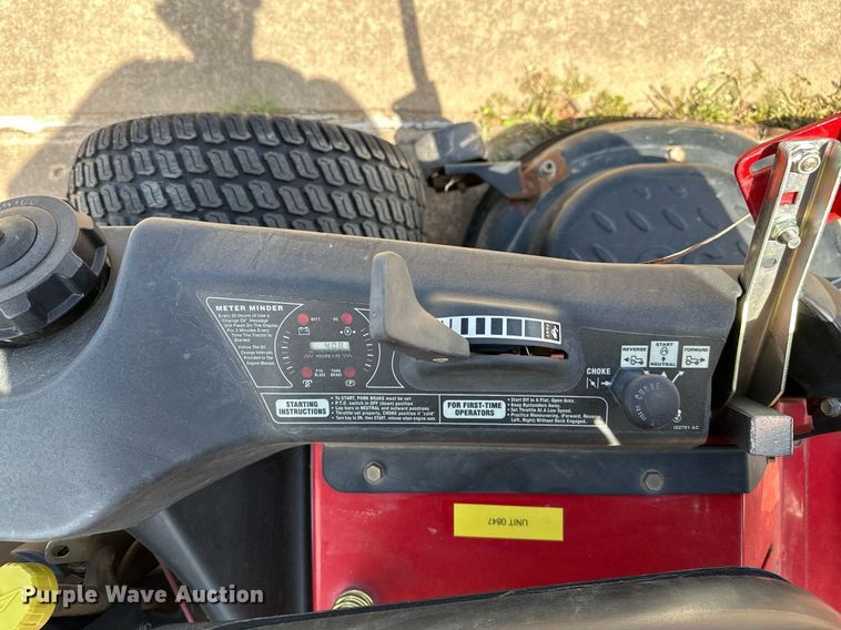 image for item MG9826 Troy-Bilt Mustang RZT  ZTR lawn mower