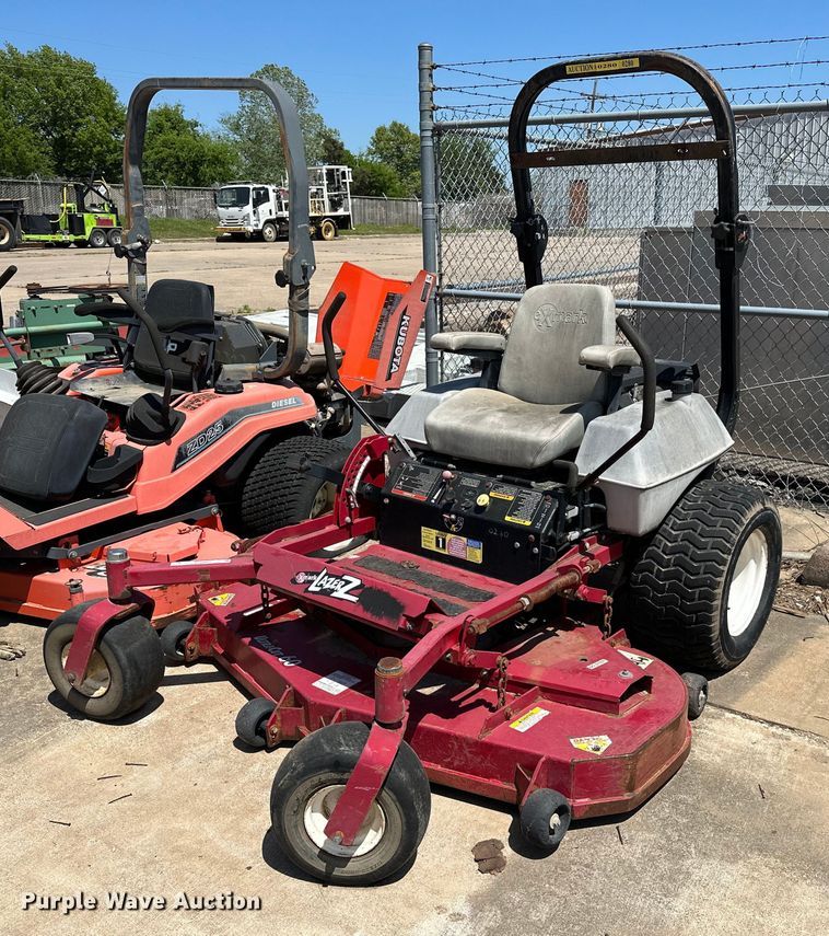 image for item MG9827 Exmark LazerZ UltraCut  ZTR lawn mower
