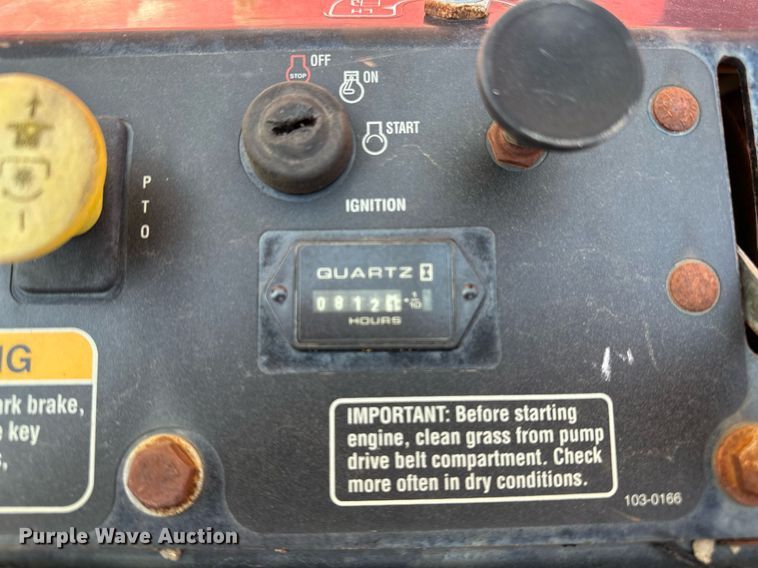 image for item MG9827 Exmark LazerZ UltraCut  ZTR lawn mower