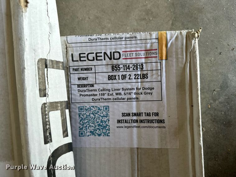 image for item MG9850 Legend  DuraTherm ceiling liner