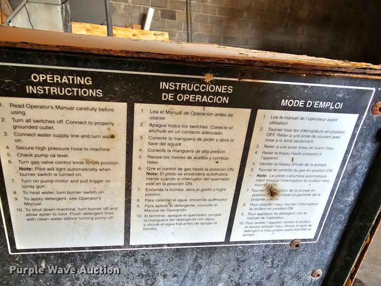 image for item MI9425 Landa VHG4-2000  pressure washer